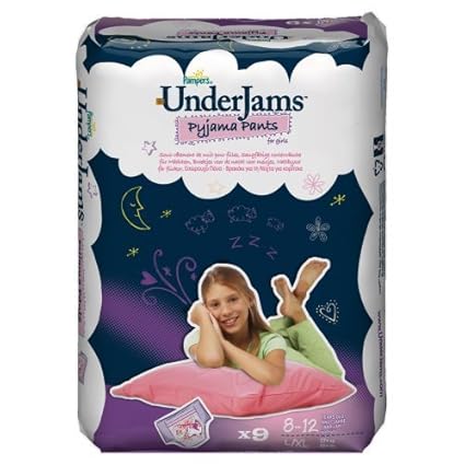 Pampers Underjams Size 9 Girl 9 Pants by Pampers