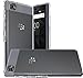 Yiakeng BlackBerry Motion Case, Dual Layer Shockproof Wallet Armor Soft Glitter Silicone Crystal Phone Cases Full Cover for BlackBerry Motion(Krypton) (Clear)
