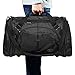 Zebella Mens Large Holdall Gym Sports Bag Sports School Travel Luggage Duffle Black