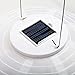 2 White Nylon Solar Hanging Lanterns, 10