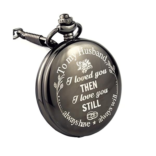 to my husband pocket watch