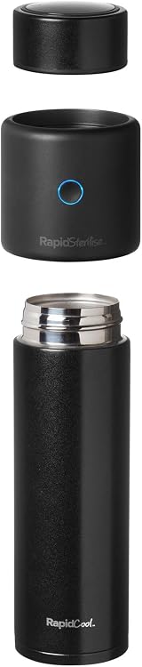 Nuby RapidSterilise USB Rechargeable Portable UV Steriliser Black view 5
