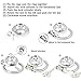 FeiGu Male Stainless Steel Chastity Cage Penis Lock Device with Catheter Fetish Erotic Sex Toys for Men 141 (1.77