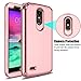 LG Stylo 3 Case, LG Stylus 3 Case, Zenic 3 in 1 Hybrid Shockproof Hard Protective Case Cover for LG Stylo 3 / Stylus 3 / LS777 (Rose Gold)