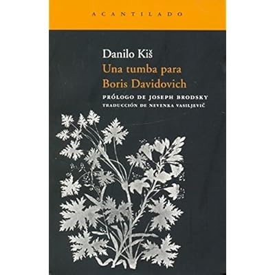 Una Tumba para Boris Davidovic (Narrativa del Acantilado) Una Tumba para Boris Davidovic (Narrativa del Acantilado)