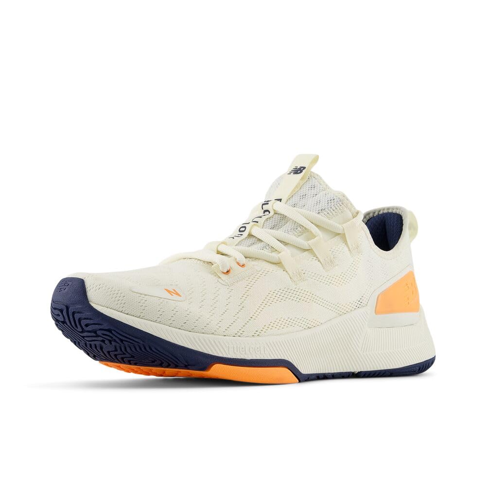 Photo 1 of ** A LITTLE DIRTHY** New Balance Men's FuelCell Trainer V2 Cross Trainer, Angora/Hot Mango/Nb Navy, 10 M