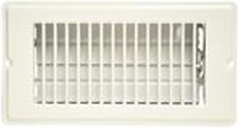 Registers, Grilles & Vents - Danco 62069P 4-Inch x 8-Inch Floor Register, White, 5 Pack