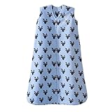 Halo Sleepsack, Micro-fleece, Oh Deer, Blue, Large