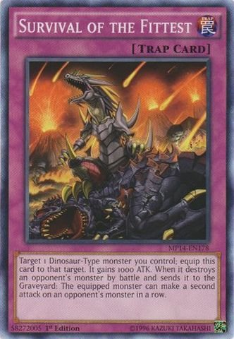 Yu-Gi-Oh! - Survival of the Fittest (MP14-EN178) - Mega Pack 2014 - 1st Edition - Common