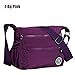 J-BgPink Lightweight Waterproof Nylon Handbag Crossbody Messenger Bag Shoulder Bag Famous Brands (sky blue)
