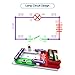 Shavow Science Learning Toy Science Kits for Kids DIY Circuits for Kids Educational Electronic Discovery Learning Kit Building Block Experiment Kit for Elementary Students Children Kids Age 5-10