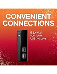 Núcleo para copia de seguridad Seagate Plus, Negro