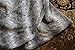 Tache 63 X 90 Inch Striped Grey Snow Giraffe Super Soft Warm Embossed Faux Fur with Sherpa Back Throw Blanket Twin Size