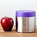 LunchBots Wide Thermal 16 oz. All Stainless Steel Bowl - Insulated Food Container Stays Hot 6 Hours or Cold for 12 Hours - Leak Proof Soup Jar for Portable Convenience - Purple