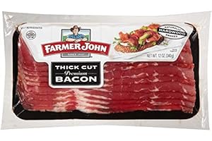 Farmer John Thick Sliced Premium Bacon 12 oz (6 Pack)