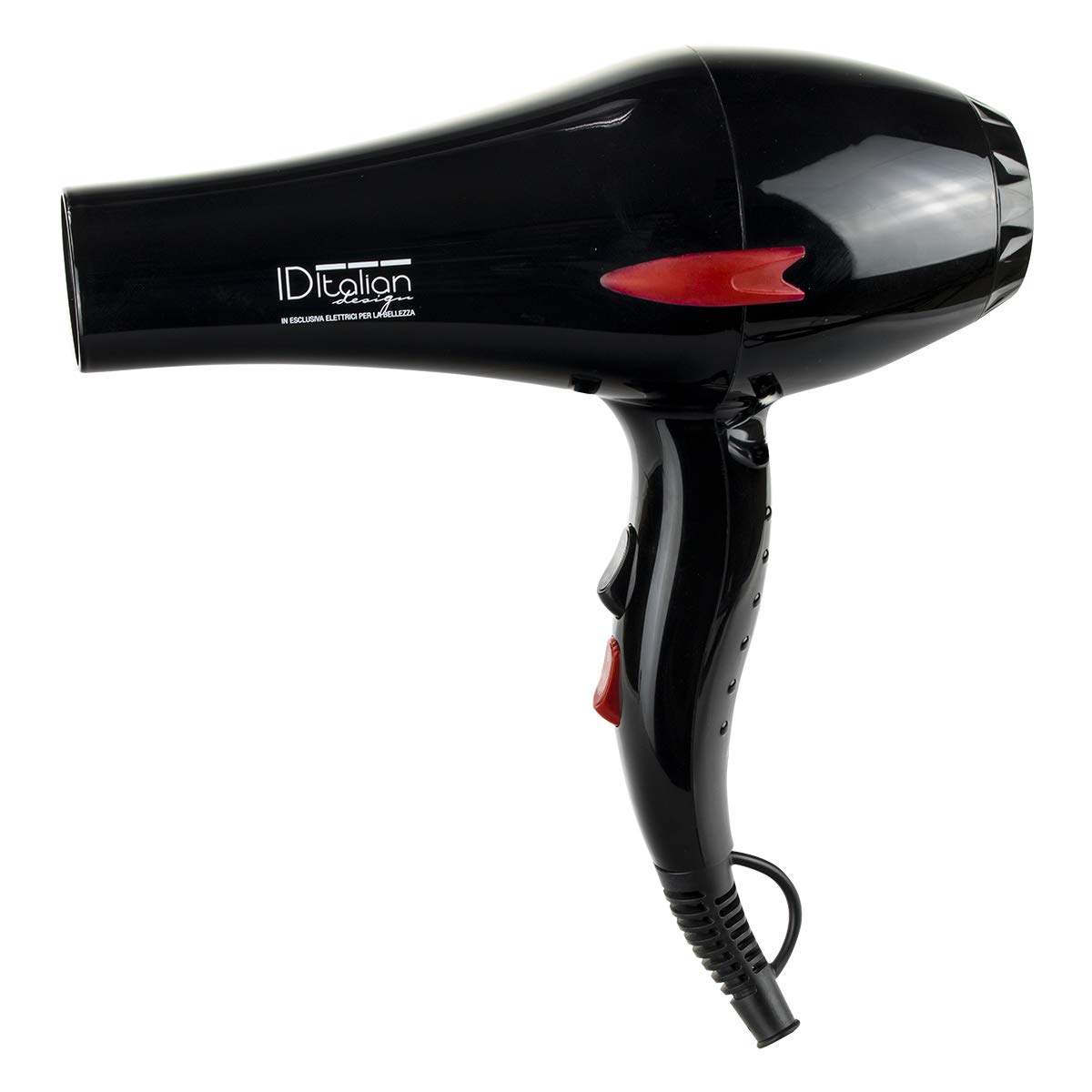 POSTQUAM IDET2600PLUS Hair Dryer GTI 2600 Plus Gran Motor AC-IDET2600PLUS Black