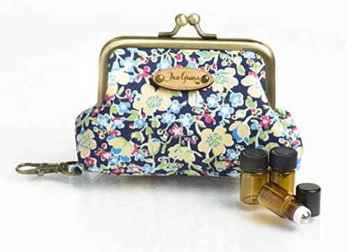 Sew Grown Essential Oils Carrying Cases (Key Chain Case, Francine)