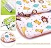 BONTIME Wet Bag for Cloth Diapers - Double Pockets & Antislide Zippered Wet Dry Diaper Bags,12