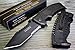TAC-Force Black Sawback TANTO POINT Spring Assisted Open Tactical Pocket Knife