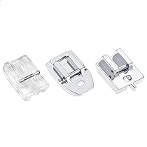 HONEYSEW 601L Clear Invisible Zipper Foot Low Shank for