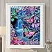 Adarl 5D DIY Diamond Painting Rhinestone Butterfly Valley Pictures of Crystals Diamond Dotz Kits Arts, Crafts & Sewing Cross Stitch
