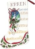 Silent Night Stocking Counted Cross Stitch Kit-10.5