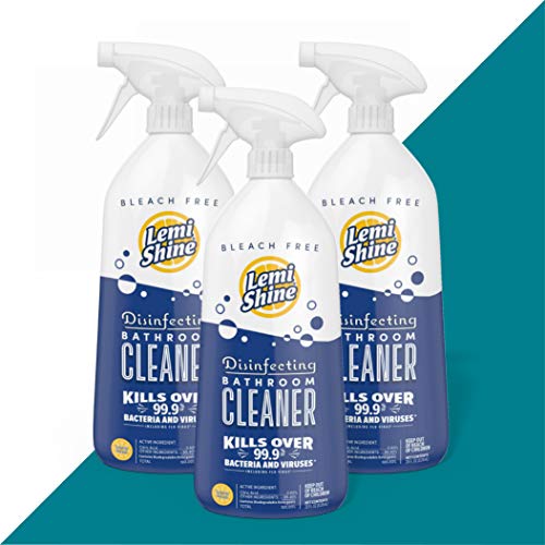 Lemi Shine Bathroom Disinfecting Spray, Foaming Bathroom Cleaner for