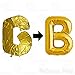 Baby Shower BOY Balloons, 40 Inch Gold Jumbo Helium Foil Mylar Balloons Bouquet (Premium Quality), Its a Party Supply Wall Banner
