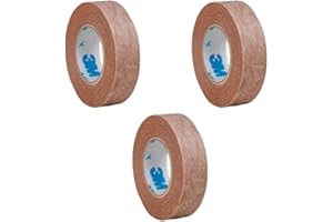 3M Micropore Tan Surgical Tape 0.5" Wide (3 ROLL)