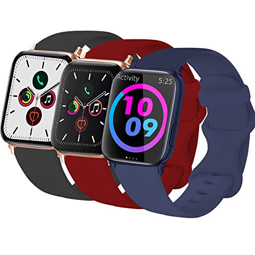 3-Pack Idon Sport Band Compatible for Apple Watch Band 38MM 40MM S