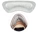 Leather Heel Grips,Heel Cushions Inserts for Loose Shoes,Shoe Pads for Shoes too Big, Improved Shoe Fit and Comfort, Gary 2 Pairs