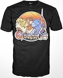 Thundercats Characters with Logo Mens Adult T-shirt Black