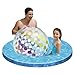 Intex Piece Jumbo Inflatable Translucent Dots / Stripes Giant Beach Balls, 2 Piece, 42-Inch