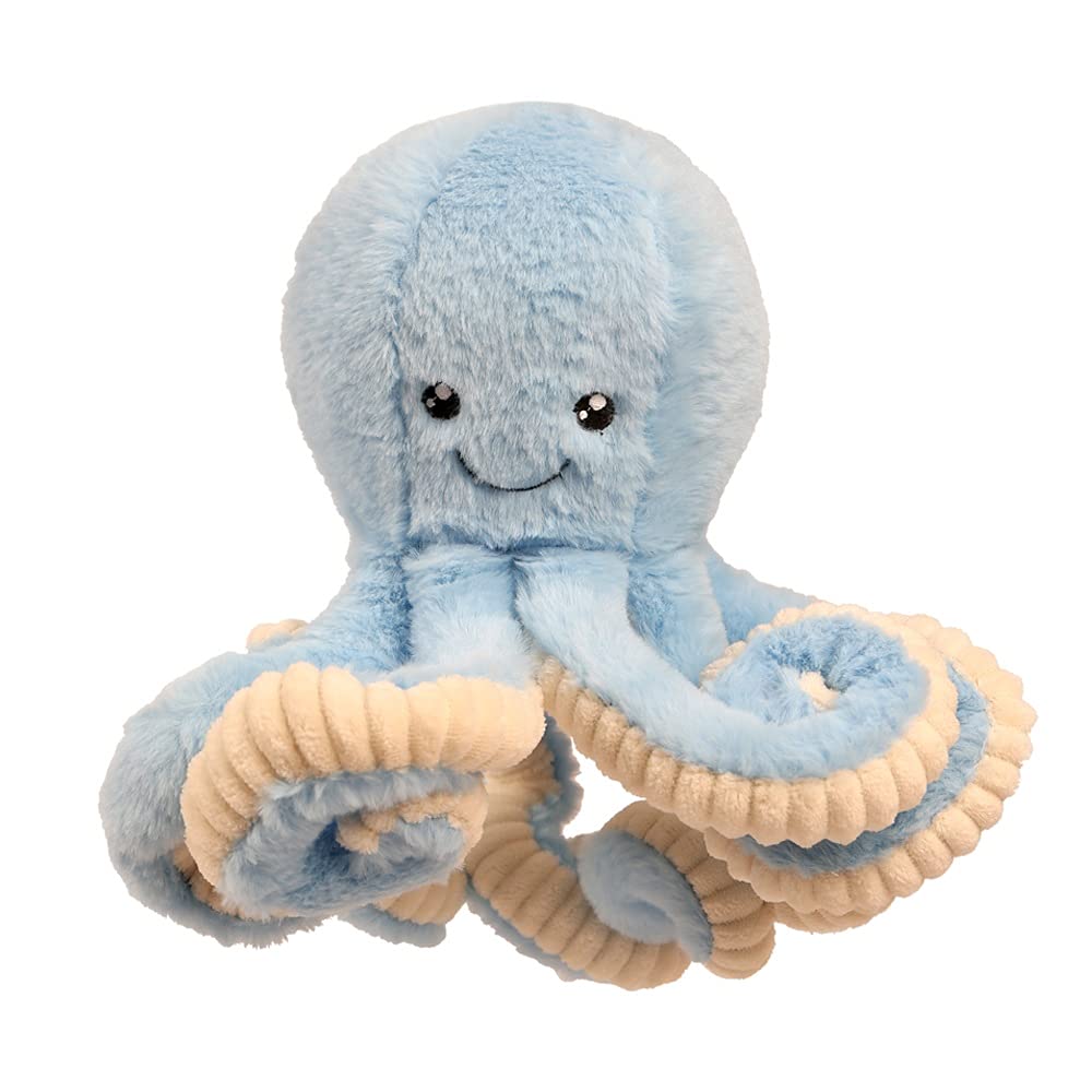 FeiWen Octopus Stuffed Animal Toys, Octopus Plush Doll Play Toys for Kids Girls Boys Adults Birthday Xmas Gift Present (Blue, 23.6in)