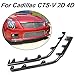 Carbon Fiber Splitter for Cadillac CTS-V Coupe 2009-2015 Custom Parts Front Bumper Lip Splitter Winglets Canards Protector Body Kits Factory Outlet