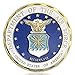 Air Force Military Challenge Coin USAF Core Values Veteran Airman Commemorative Coin