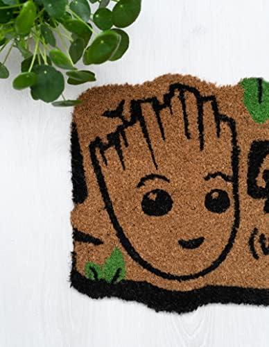 Marvel Groot Felpudo Entrada casa Fibra de Coco
