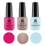 Red Carpet Manicure LED Nail Gel Polish, 9ML 3 Pack