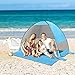 SLB Pop Up Beach Tent, Sun Shelter Shade Easy Up Portable Anti UV Cabana Beach Umbrella for Outdoor 3 or 4 Person