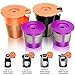 2 Reusable Carafe 2 Refillable Pods Filters for Keurig 2.0, K200, K300, K400, K500 Series Brewers