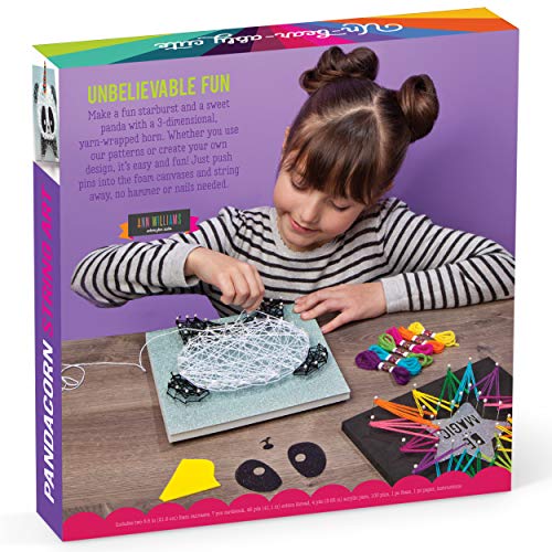 Craft-tastic - String Art Kit - Craft Kit Makes 2 Large String Art Canvases - Pandacorn Edition - //coolthings.us