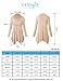 Cestyle Swing Shirt, Womens Long Sleeve Cowl Neck Flowy Shirt Casual Tunic Top Wine Large
