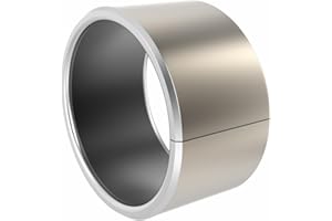 Aopin Sleeve Bearing Sliding Bearing 1/2"(Bore) x19/32(OD) x1/2"(L), Oil-Free Bushing, Self-lubricating, Suitable for Equipment Shaft Sliding Movement, 4Pcs