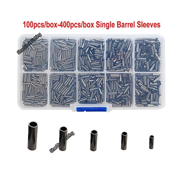 Shaddock-Fishing-100pcsbox-400pcsbox-Size-06-25mm-Fishing-Wire-Leader-Crimps-Single-Barrel-Crimping-Sleeves-100-Copper-Tube-Connector-Fishing-Tackle-Kit