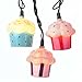 Kurt Adler UL1270 Cupcake Light Set, 10 Light