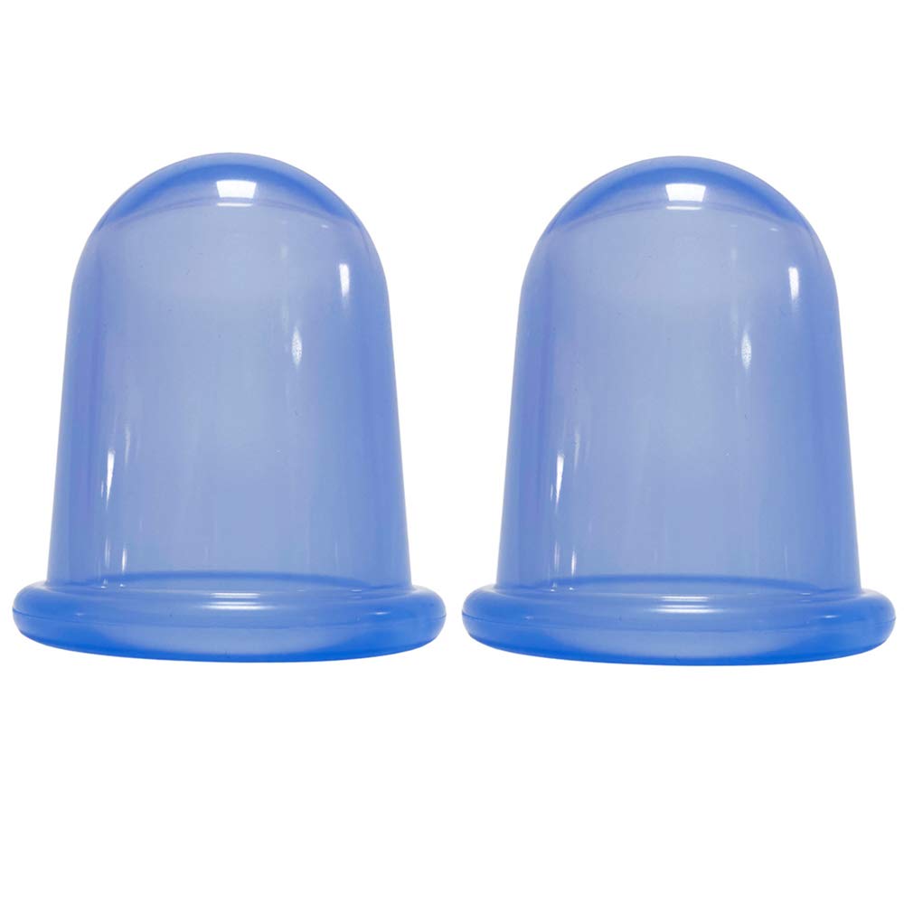 Silicone Massage Cups, Massage Cupping Therapy Sets (Big Size*2)