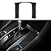 Thenice for 10th Gen Civic Real Carbon Fiber Gear Panel Trims Center Consoles Decoration Cover for 2016 2017 2018 2019 Honda Civic -Automatic Transmission