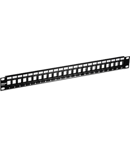 【CPC-L24】yksig Amazon.com: Rapink Patch Panel 24 Port Cat6 with Inline