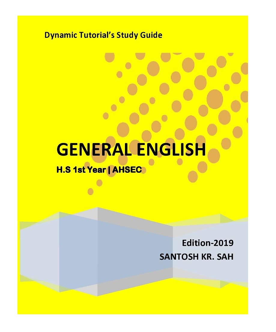 Hs 1st Year English Guide Ahsec Board Santosh Kumar Sah Amazon In Books