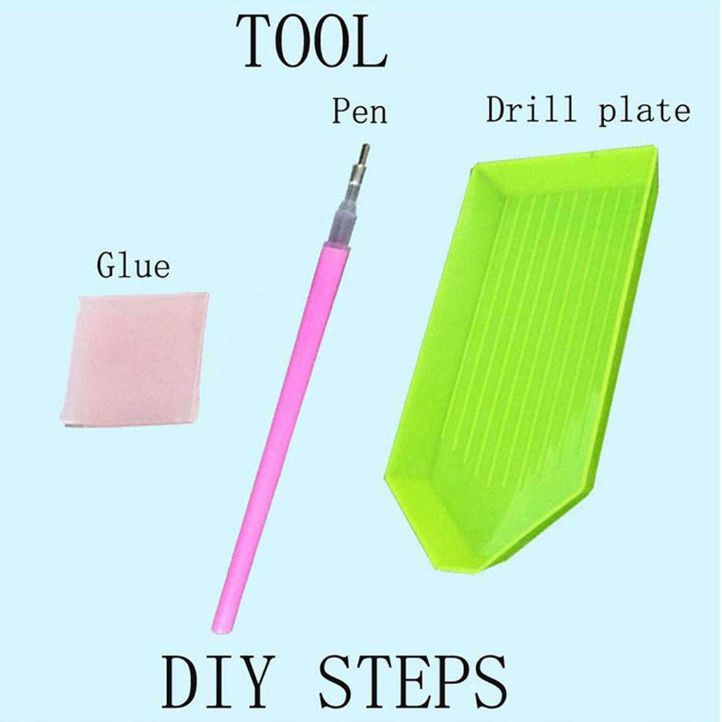 Kindes 25x25cm Cross Stitch Kits Home Decor Diamond Painting Cross Stitch